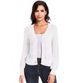 thumbnail image 1 of Womens Lightweight Button Down Cropped Cardigan Sweater Summer Crochet Tops Shrug for Dresses, 1 of 8