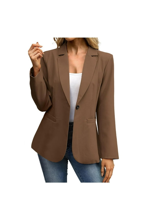 Womens Lightweight Casual Jacket Oversized Coats No Hood Cardigan Sweaters Fall Zip Up Sweatshirt Hoodless Fall Fashion Must Haves