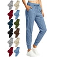 thumbnail image 1 of Womens Lightweight Hiking Pants Quick Dry Stretch Joggers for Running Workout Summer Women Lightweight Casual Pants, 1 of 9