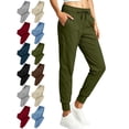 thumbnail image 1 of Womens Lightweight Hiking Pants Quick Dry Stretch Joggers for Running Workout Summer Women Lightweight Casual Pants, 1 of 9
