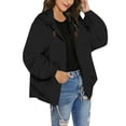 thumbnail image 1 of Womens Lightweight Rain Jacket, Yigetop Women's Lightweight Windbreaker Jacket for Outdoor Rain Jackets for Women Waterproof Black M, 1 of 9