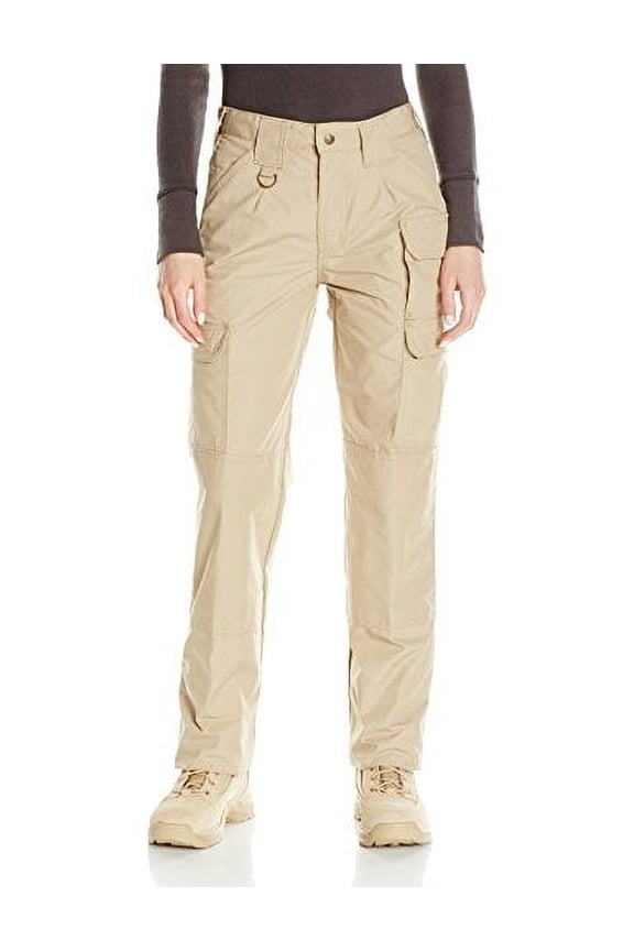 Womens Lightweight Tactical Trouser 65/35 Poly/Cotton Ripstop Khaki 4 F5