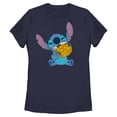 thumbnail image 1 of Womens Lilo & Stitch Alien Eating Latke T Shirt, 1 of 4