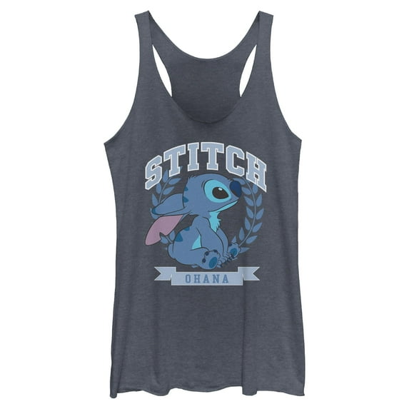 Womens Lilo & Stitch Athletic Ohana Racerback Tank