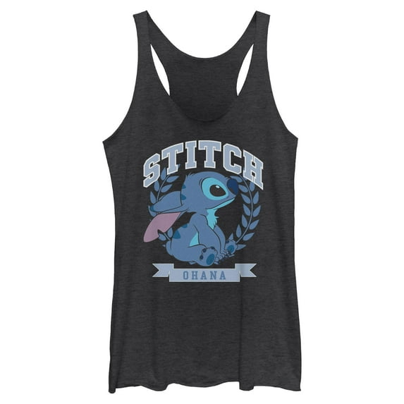 Womens Lilo & Stitch Athletic Ohana Racerback Tank