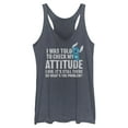 thumbnail image 1 of Womens Lilo & Stitch Attitude Check Racerback Tank, 1 of 4