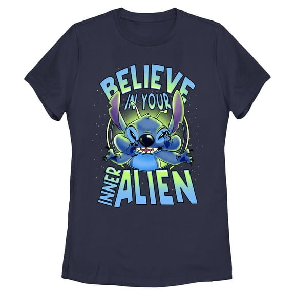 Womens Lilo & Stitch Believe In Your Inner Stitch T Shirt