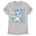 thumbnail image 1 of Womens Lilo & Stitch Blue Stitch Faces T Shirt, 1 of 4