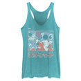 thumbnail image 1 of Womens Lilo & Stitch Comic Book Panels Racerback Tank, 1 of 4