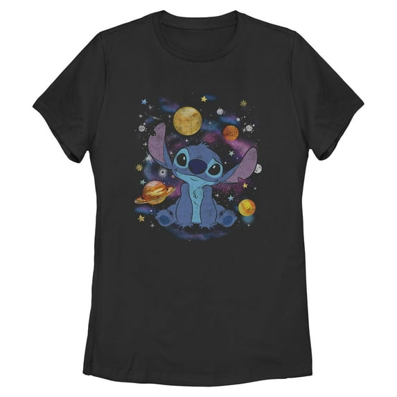 Womens Lilo & Stitch Cosmic Alien T Shirt