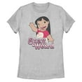 thumbnail image 1 of Womens Lilo & Stitch Hi, Stay Weird T Shirt, 1 of 4