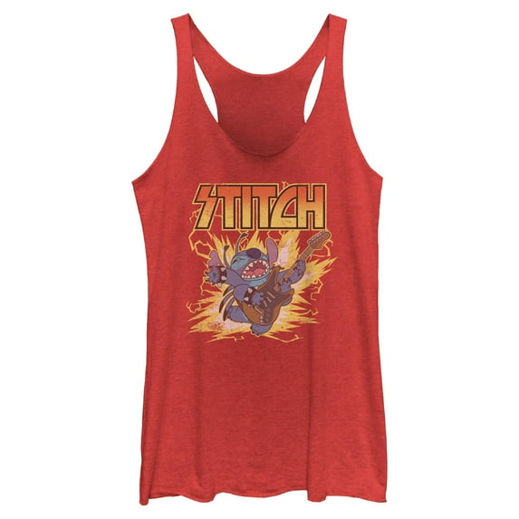 Womens Lilo & Stitch On Stage Racerback Tank