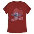 thumbnail image 1 of Womens Lilo & Stitch Unstoppable Stitch T Shirt, 1 of 4