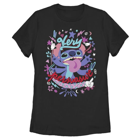 Womens Lilo & Stitch Very Persuasive T Shirt