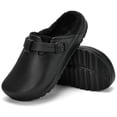 thumbnail image 1 of Womens Lined Clogs Winter Fleece Breathable Walking Garden Shoes Warm Non-Slip Mule Footwear, 1 of 7