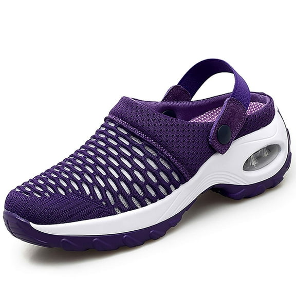 Womens Lined Winter Fuzzy Slippers Garden Clogs Warm House Home Shoes Outdoor Indoor Mules