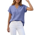 thumbnail image 1 of Womens Linen Tops Cotton Boho Tops Summer Tops Women Loose Fit Tee Shirt Women Cotton Linen Shirts For Women Solid Color Work Blouses Gauze Shirts Linen Long Sleeve Shirt Women, 1 of 9