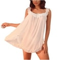 thumbnail image 1 of Womens Lingerie Deep V Neck Lace Nightwear Pajamas Shirts for Women Date Night L, 1 of 3