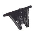 thumbnail image 1 of Womens Underwear Underwear Lace Sensuality Crotchless Hollow Underpant Breathable Panties Underwear Women Men, 1 of 5