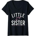 thumbnail image 1 of Womens Little Sister V-Neck T-Shirt, 1 of 3