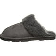 thumbnail image 1 of Womens Loki Vegan Slippers - Charcoal - Size 7, 1 of 1