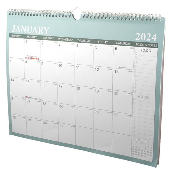 FELTECHELECTR 1Set House Wall Calendar with Time Management and Note Taking Functions Ideal for Home Accessory