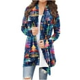 thumbnail image 1 of Womens Long Cardigan Sweaters Plus Size Christmas Graphic Open Front Shirts Trendy Long Sleeve Holiday Cardigans Loose Causal Tops Cute Outfits, 1 of 4