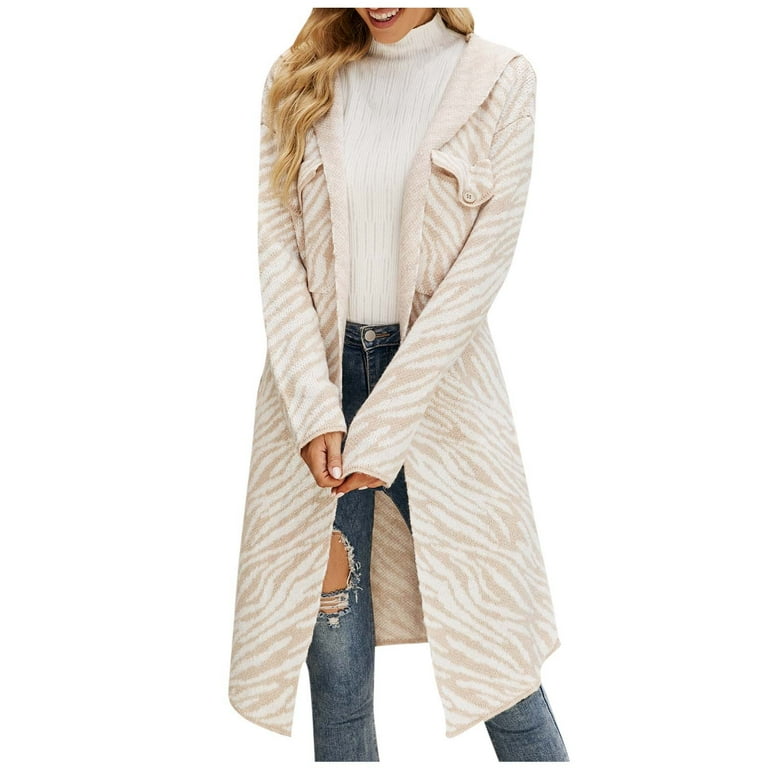 Oversized Detail Long Cardigan - Women - Ready-to-Wear