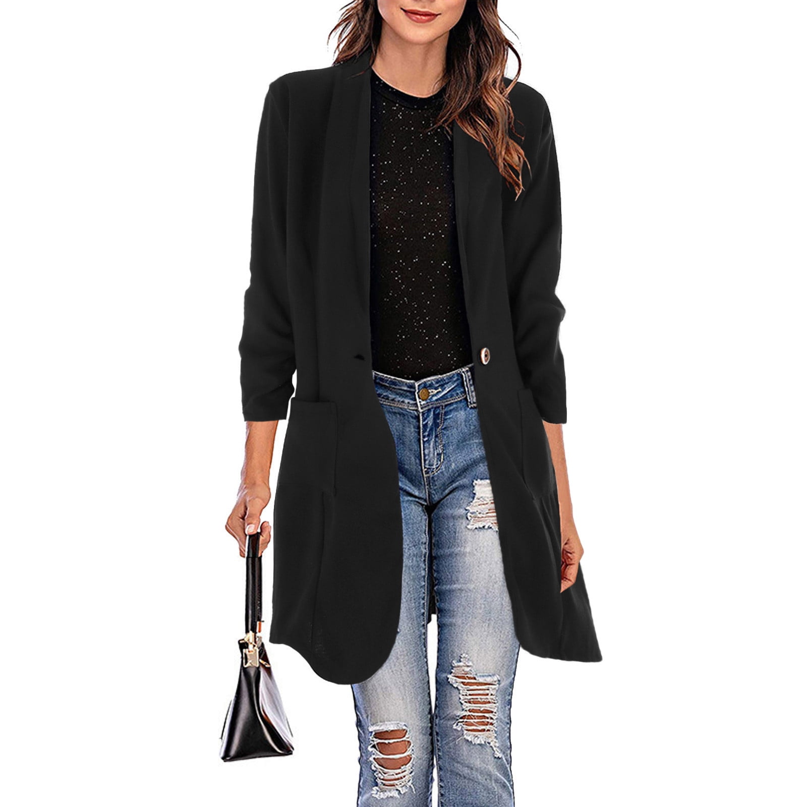 Women's Veet Fashion Wear Lapel Long Sleeve Coats main image 1