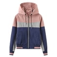 thumbnail image 1 of Womens Long Raincoats Waterproof with Hood Black Coat Windbreaker Jacket Women Coat for Women Reflective Jacket for Women winter cupon Women's Coats, 1 of 5