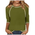 thumbnail image 1 of Womens Long Sleeve Crew Neck Funny Skeleton Printed Slim Fit Top T Shirt Casual Shirts Tee Blouse Trendy Tops for Women 2024, 1 of 6