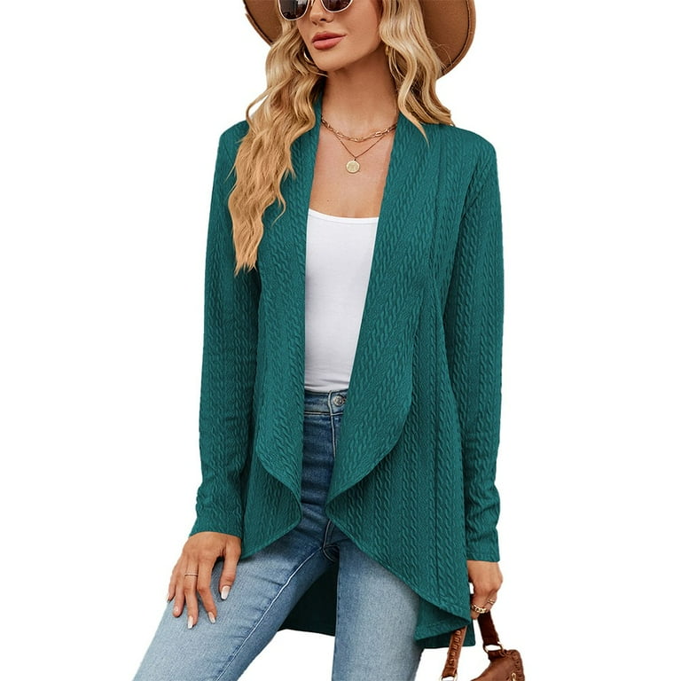 Waterfall sweater shop coat