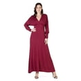 thumbnail image 1 of Womens Long Sleeve Maxi Dress, 1 of 10