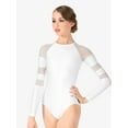 thumbnail image 1 of Womens Long Sleeve Mesh Leotard, 1 of 6