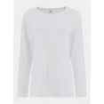 thumbnail image 1 of Womens Long Sleeve Round Neck Shirts Casual Basic Tops Tee Shirts Fall Winter Tops, 1 of 5