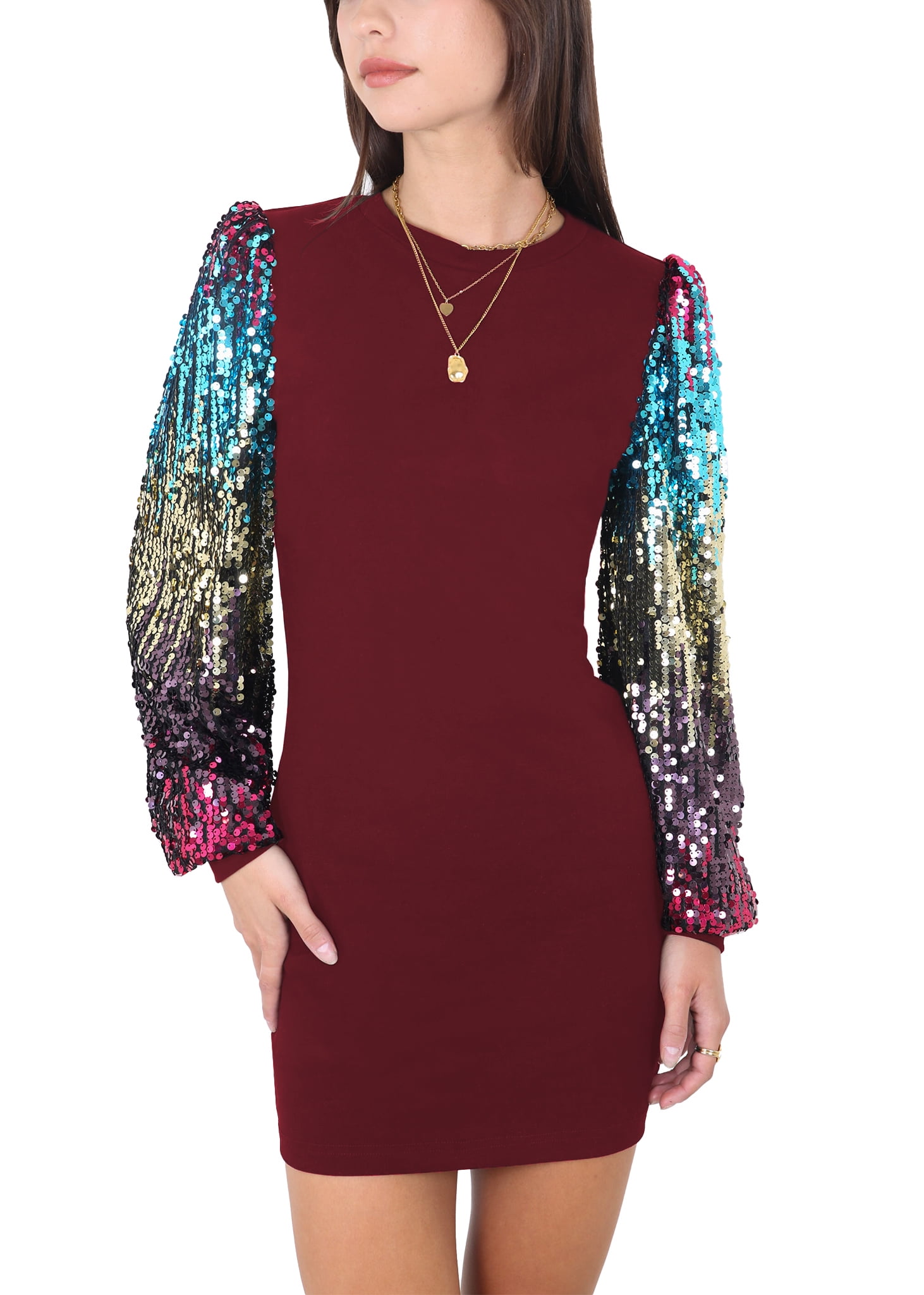edmond long sleeve mini dress red EDIKTED Off the Shoulder Ruched Long Sleeve Minidress in Red