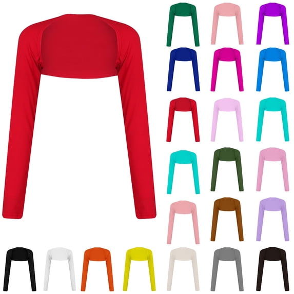 Womens Shawl Arm Sleeves Fabric Stretchy Comfortable Outdoor Coverup Tops