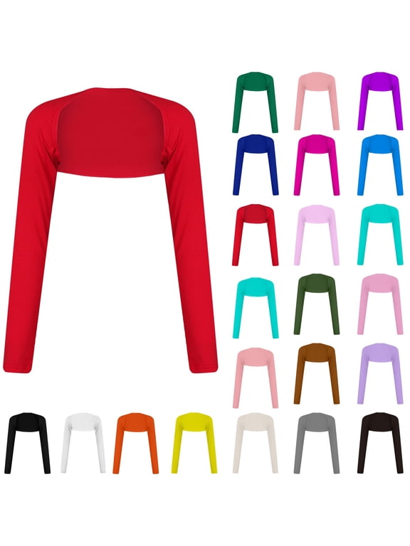 Womens Shawl Arm Sleeves Fabric Stretchy Comfortable Outdoor Coverup Tops
