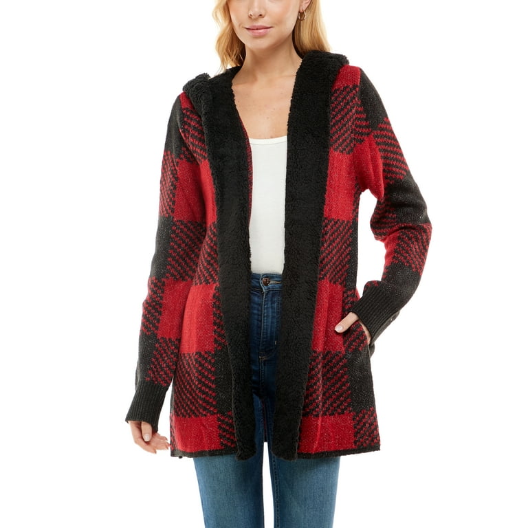 Lined coatigan top