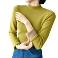thumbnail image 1 of Womens Long Sleeve Shirt Round Neck Pullover Casual Base Layer Top Stretch Lightweight Comfortable Undershirts, 1 of 2