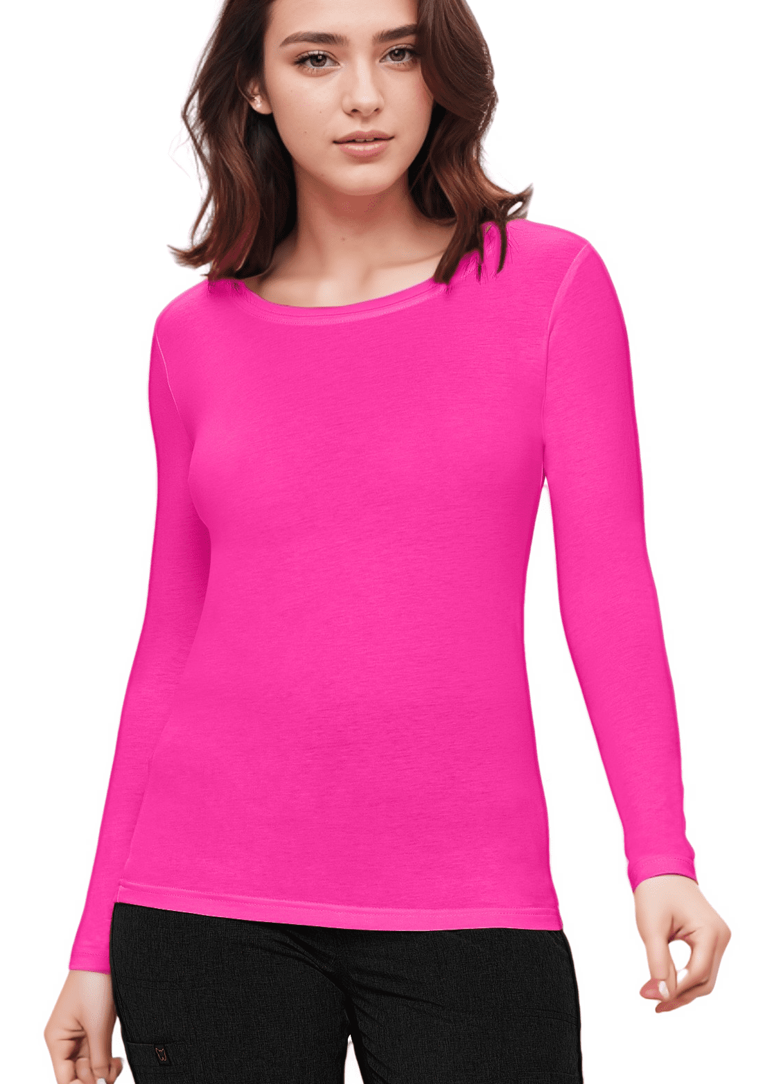 long sleeve uniform polo