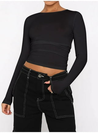 トップス THERMAL CROPPED TOPS Cropped Thermal Top