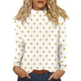 thumbnail image 1 of Womens Long Sleeve Tops 2026 Basic Fashion Casual Loose Tops Chic Spring Fall Pullover, 1 of 5