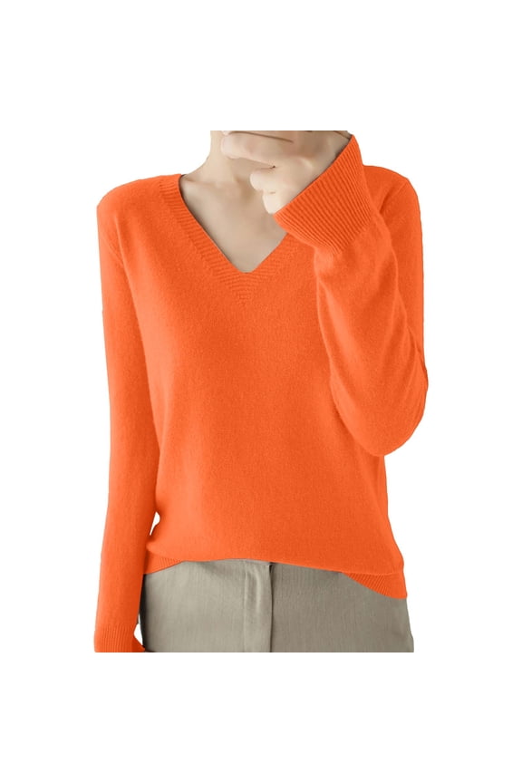 Womens Long Sleeve Tops Light Sweaters Long Sleeve Crew Neck Lightweight Soft Knitted Pullover Knitted Blouse Winter Clothing For Women