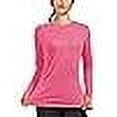 thumbnail image 1 of Womens Long Sleeve UPF 50+ UV Sun Protection Shirts Rash Guard Swim T-Shirt Quick Dry for Outdoor Hiking, 1 of 5