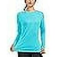 thumbnail image 1 of Womens Long Sleeve UPF 50+ UV Sun Protection Shirts Rash Guard Swim T-Shirt Quick Dry for Outdoor Hiking, 1 of 5
