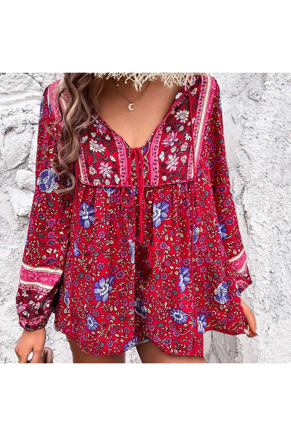 Womens Long Sleeve V Neck T-Shirts Casual Shirt Elegant Blouse Fashion Trendy Clothes