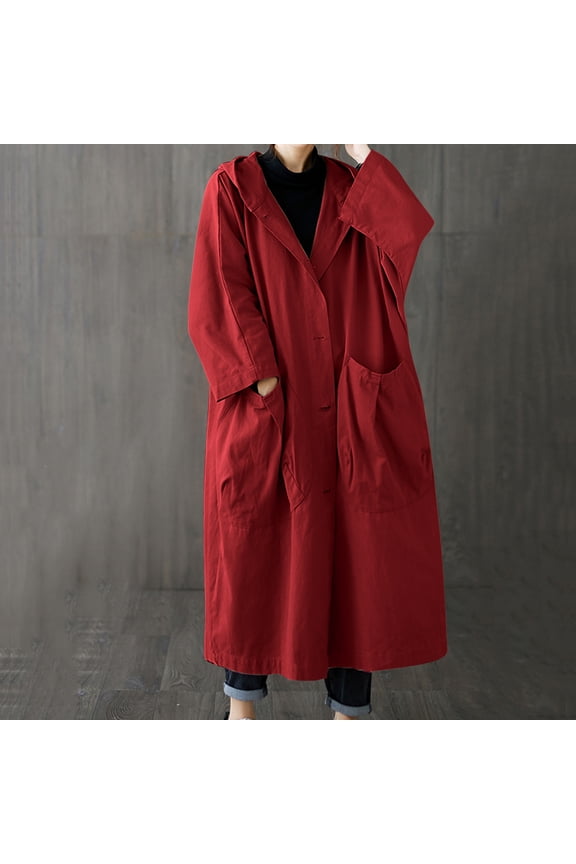 Womens Long Trench Coat Midi Length Overcoat Womens Jackets Jackets Womens Casual Lightweight Jackets Cargo Jacket Women Western Jacket Women Junior Jacket Coats for Women Wool Womens Casual Fall