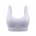 thumbnail image 1 of Womens Longline Sports Bra Padded Crop Tank Tops Workout Yoga Bra Adjustable Workout Gym Bra, 1 of 8