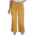 thumbnail image 1 of Womens Loose Wide Straight Leg Cropped Washed Denim Jeans For Casual Everyday Wear Denim Pants For Women, 1 of 6